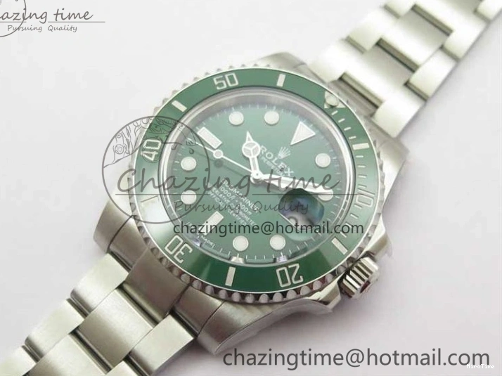 MiroTime 0523 Submariner 116610 LV Green Ceramic ZRF 1:1 Best Edition on SS Bracelet VR3135 (CF Bezel) EasyMatch 2761